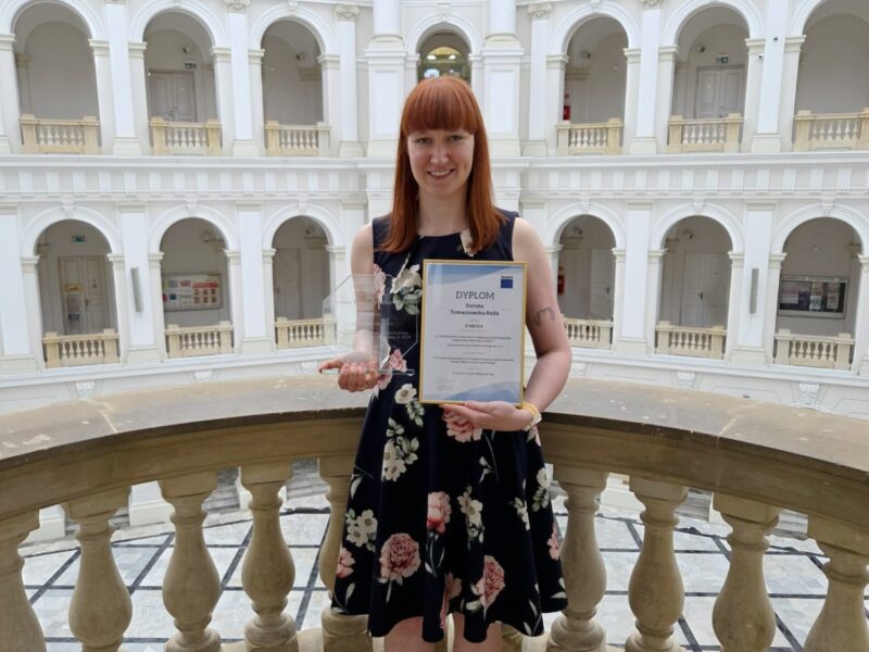 Trumpf Thesis Prize for Dorota Tomaszewska-Rolla