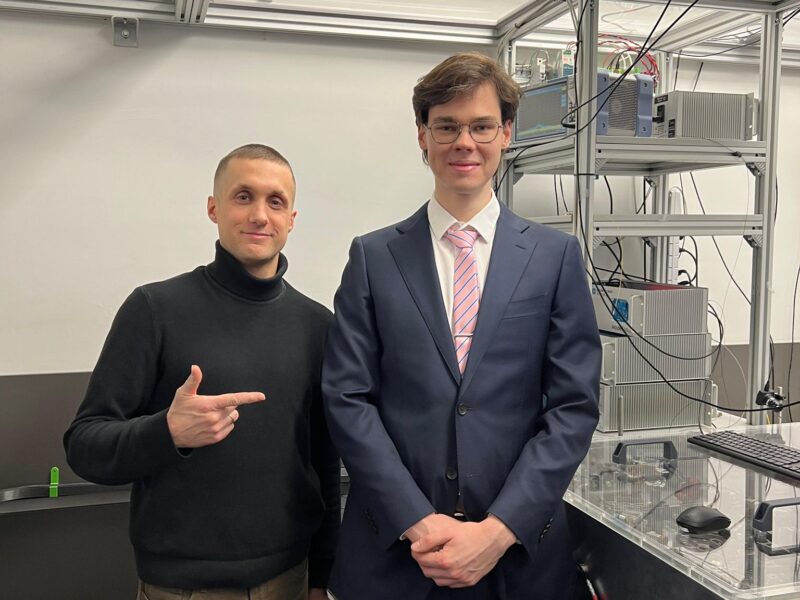 Jakub – first defended u.MIR member