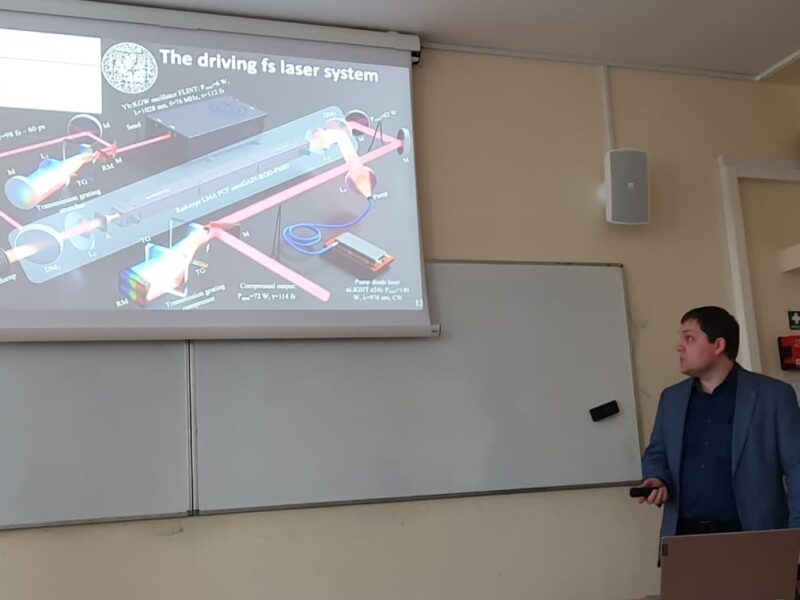 Laser Research Center from Vilnius University visits us