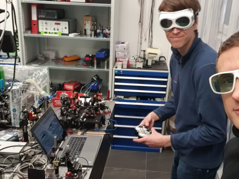 Research visit from Wigner Ultrafast Nanooptics Lab